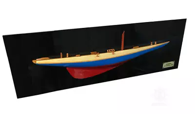 Handmade Pen Duick Rainbow Half-Hull-Scaled Model Yacht • $299.68