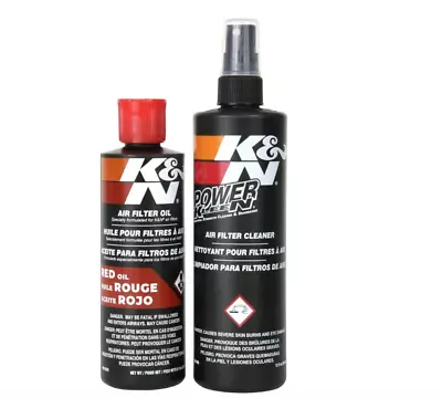 K&N Air Filter Cleaning Kit: Aerosol Filter Cleaner And Oil Kit; Restores Engine • $23.40