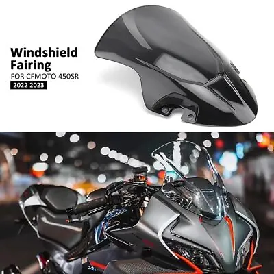 For CFMOTO 450SR 450 SR 2022 2023 Motorcycle Wind Screen Deflectors Windshield • $59.10