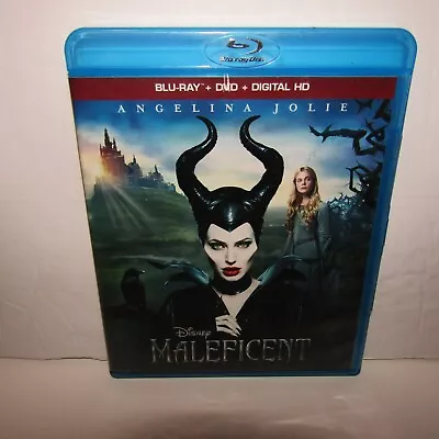 Maleficent Blu-ray + DVD Disney Movie Widescreen No Digital Code • $7.99