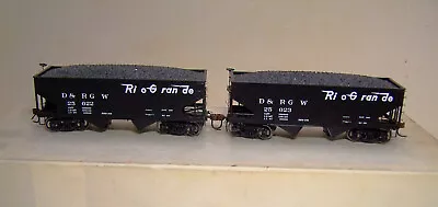 Ho Pair Of Mth 2 Bay Hoppers Denver & Rio Grande Western D&rgw 25022 25023 • $40