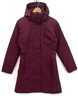 Patagonia Tres 3-in-1 Parka Womens XS Long Down DWR Jacket Wine $699 FALL 2020 • $260.10