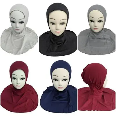 Ladies Girls Sport Hijab Scarf Ninja Women Active Under Cap Neck Cover Exercise • £3.99