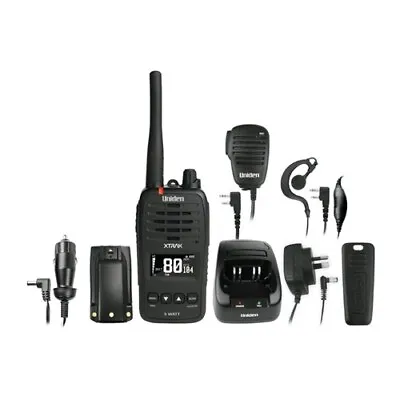 $329.95 • Buy Uniden 5 Watt Waterproof Smart UHF Handheld Radio With Large OLED XTRAK50