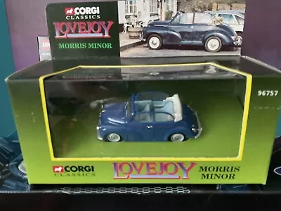 £14.95 • Buy Morris Minor 1000 Convertible Blue 'lovejoy' Edition 1:43 Corgi *vgc Boxed*