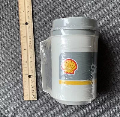 Vintage Aladdin SHELL Oil Gas Insulated Travel Coffee Mug Cup Tumbler SEALED New • $29.99
