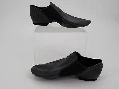 Jazz Shoe Sz 6.5 Slip On Womens Mens Black Dance Split Sole Shoes Adult Preowned • $12.99
