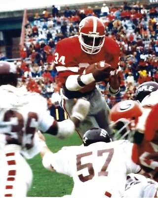 Herschel Walker 8x10 Photo Georgia Bulldogs Ncaa Football Over The Top • $4.99