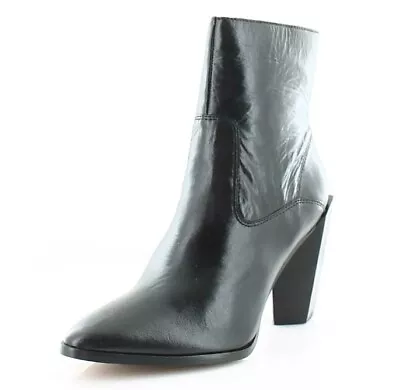 Vince Camuto Ezranda Women's Boots Black Soft Wrinkle Size 5.5 New In The Box • $45.99