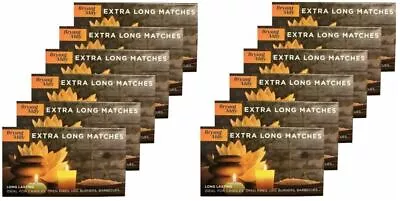 Bryant & May Extra Long Safety Matches 12/PK Home Candle Fire BBQ Log Burners • £12.99