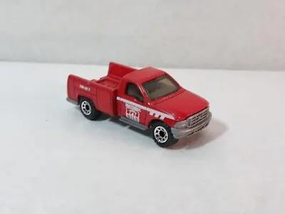 MATCHBOX Ford Dump Utility Truck Red BILT Build It Diecast For Parts Or Repair • $6