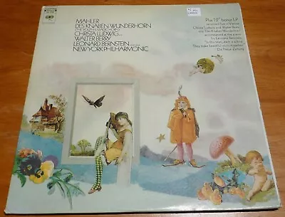 Mahler   Ludwig & Berry  The Youths Magic Horn   Bernstein N.Y. Phil.  Double LP • $14.99