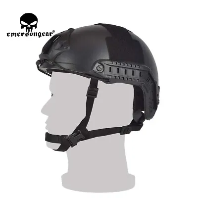 Emerson Tactical Fast Helmet Bump MICH Ballistic MH Type NVG Shroud Side Rail BK • $60.95