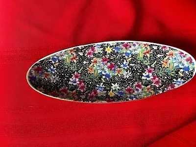 Arnart 5th Ave Royal Chintz Oval Candy Dish 2178  • $12