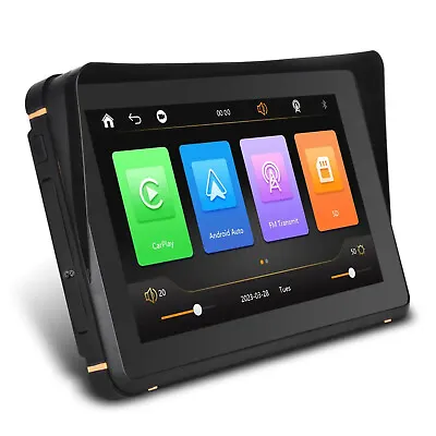 7  Portable Motorcycle Navigator GPS Apple CarPlay Android Auto Touch Screen • $125.40