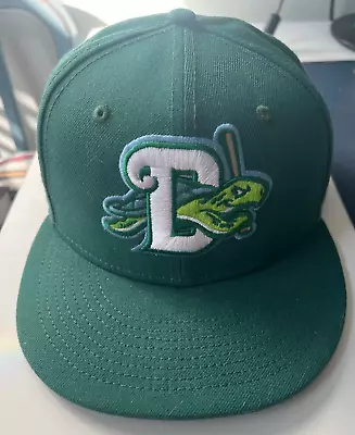 Daytona Tortugas MiLB New Era 59Fifty 5950 Official On Field Home Cap - Used • $19.99