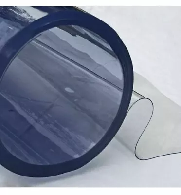 £6.95 • Buy PPE CLEAR PLASTIC Pvc Vinyl FABRIC, PARTITION,VIRUS PROTECTOR SCREEN FABRIC