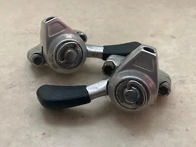 Shimano Deore XT M700 Deerhead Friction Thumb Shifter Set Vintage  • $80