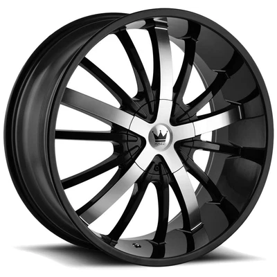 $263.99 • Buy Mazzi 364 Essence 20x8.5 5x112/5x120 +35mm Black/Machined Wheel Rim 20  Inch