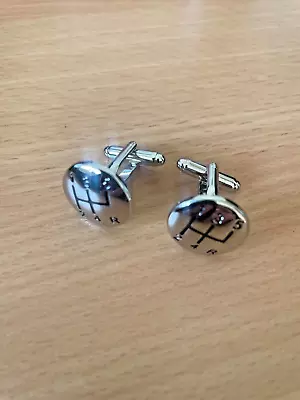 £6.55 • Buy Novelty Gear Knob Cufflinks