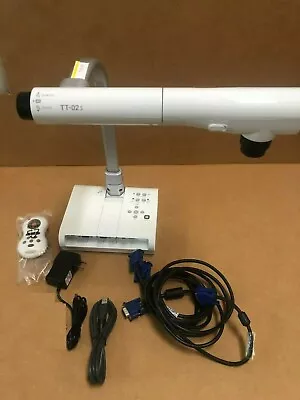 Genuine Elmo ELMO TT-02S Teacher's Choice & Tool Doc Camera Home Schooling 2022 • $142.58