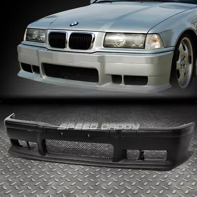 For 92-98 BMW E36 3-Series M3 Style PP Front Bumper Cover Lip+Grille Insert • $112.88