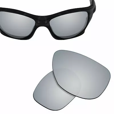 Polarized Replacement Lenses For-OAKLEY Pit Bull Sunglasses Silver Titanium • $6.99