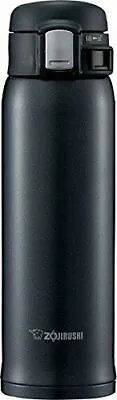 Zojirushi SM-SD48-BC Stainless Thermos Mug Bottle 0.48L 16 Oz Silky Black W/Tra • $71.24