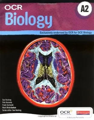 OCR A2 Biology Student Book And CD-ROM By Ms Sue Hocking • £3.48