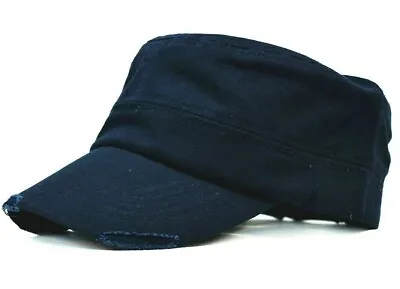 Summer Cap Army Hat Cadet Castro Military Patrol Baseball Vintage Cotton Caps • $9.99