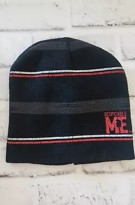 New! Despicable Me Beanie Hat One Size Movie Universal Black Color  • $9.99