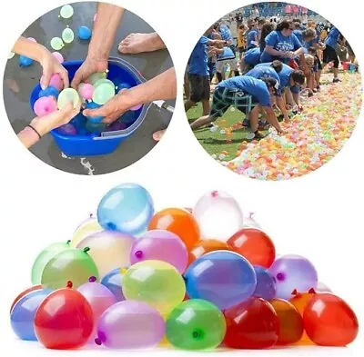 1000x  70mm - Water Balloons - Outdoor Summer Fun Water Bombs - Party's - BBQ's • $9.95