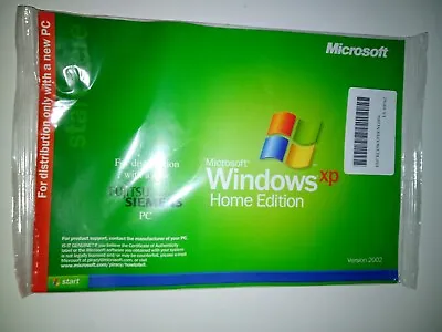 £22.61 • Buy Windows Xp Home Edition For Fujitsu Siemens Pc - New & Sealed - Very Rare