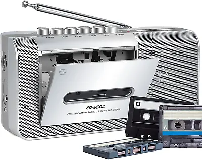 Portable Cassette Player And Recorder Cassette Tape Player/Recorder With AM/FM • $66.49