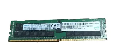 Samsung 12 X 32GB 2Rx4 PC4-2666V  DDR4 Reg ECC Server Memory M393A4K40BB2-CTD6Q • $1068