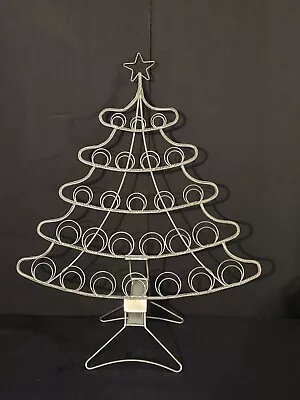 Large Metal Wire Christmas Tree Card Holder Foldable 22  • $39.99