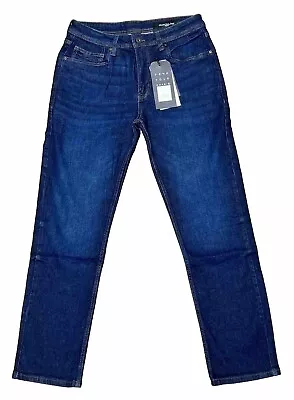 Nyc The Perfect Jean Men’s Slim Thick Fit Mariner - Dark Blue Multiple Sizes NWT • $50