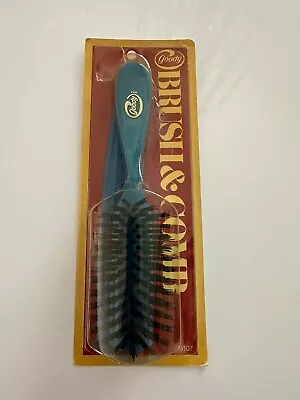 VINTAGE 1975 Goody Brush & Comb Matching Set *NEW OLD STOCK • $27