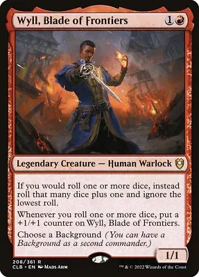 WYLL BLADE OF FRONTIERS Mtg NM-M Commander Baldurs Gate Rare • $1.35