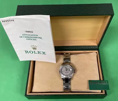 Rolex Yacht Master 169622 Oyster Perpetual Date Stainless Steel Great Condition • $5100