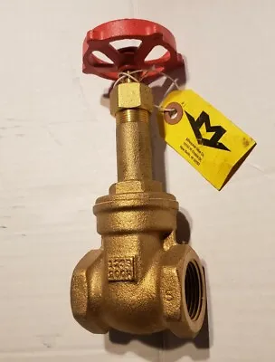 Milwaukee 1  Gate Threaded Valve Fig. 148 125 SWP  200 WOG • $99