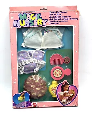 Vintage Magic Nursery Baby Dress Up Playset 1990 Mattel New Old Stock# NIB QU • $49