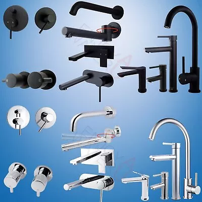 ACA Shower Bath Spout Kitchen Basin Mixer Sink Vanity Faucet Cold Hot Bath Taps • $54