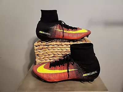 Nike Mercurial Superfly V FG 831940-870 Elit Multicolor Soccer Cleats Men's 12.5 • $139.99