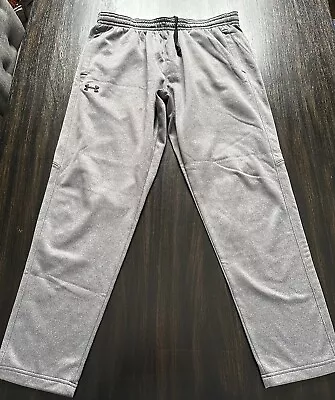Men’s UNDER ARMOUR Loose Cold Gear Workout Pants | Gray | Size XL • $19.99