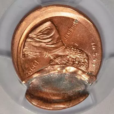 $169.97 • Buy 1999 PCGS MS64RD Mushroom Broadstruck 20% Brockage Lincoln Cent Mint Error