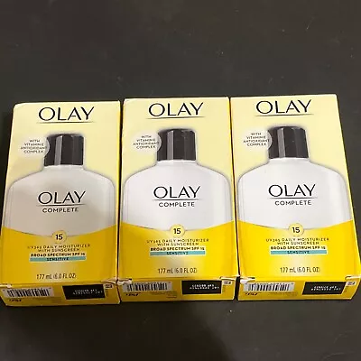 X3 Olay Complete UV Daily Moisturizer SPF 15 6oz • $30