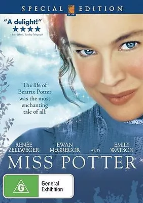 Miss Potter - Renee Zellweger - New & Sealed Dvd Free Local Post • $7.90