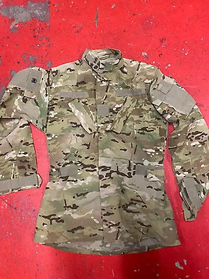 Army OCP Multicam Combat Aircrew Aviation Flight Coat Nomex Sz Medium Short • $24.99