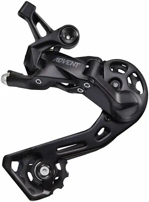 MicroSHIFT ADVENT Rear Derailleur - 9 Speed Medium Cage Black • $43.50